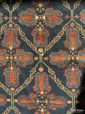 Afshar Fine Tulip Design Rug (116 X 85 Cm)