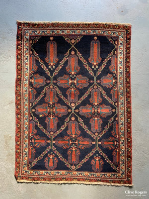 Afshar Fine Tulip Design Rug (116 X 85 Cm)