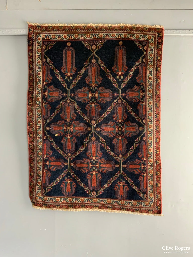 Afshar Fine Tulip Design Rug (116 X 85 Cm)