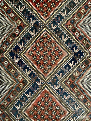 Afshar Vintage Rug (193 X 147Cm) Rug