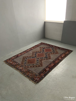 Afshar Vintage Rug (193 X 147Cm) Rug