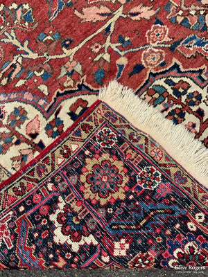 Ahar Heriz Medallion Carpet (355 X 257Cm)