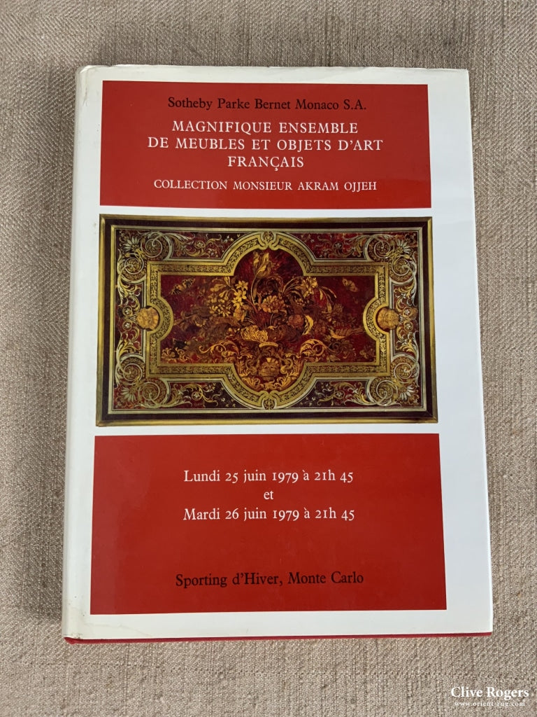 Akram Ojjeh Collection Sothebys Monaco 1979 Book