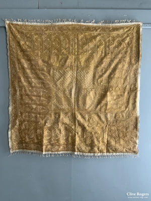 Fine Embroidered Cover (120 X 120Cm)