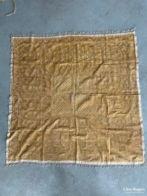 Fine Embroidered Cover (120 X 120Cm)