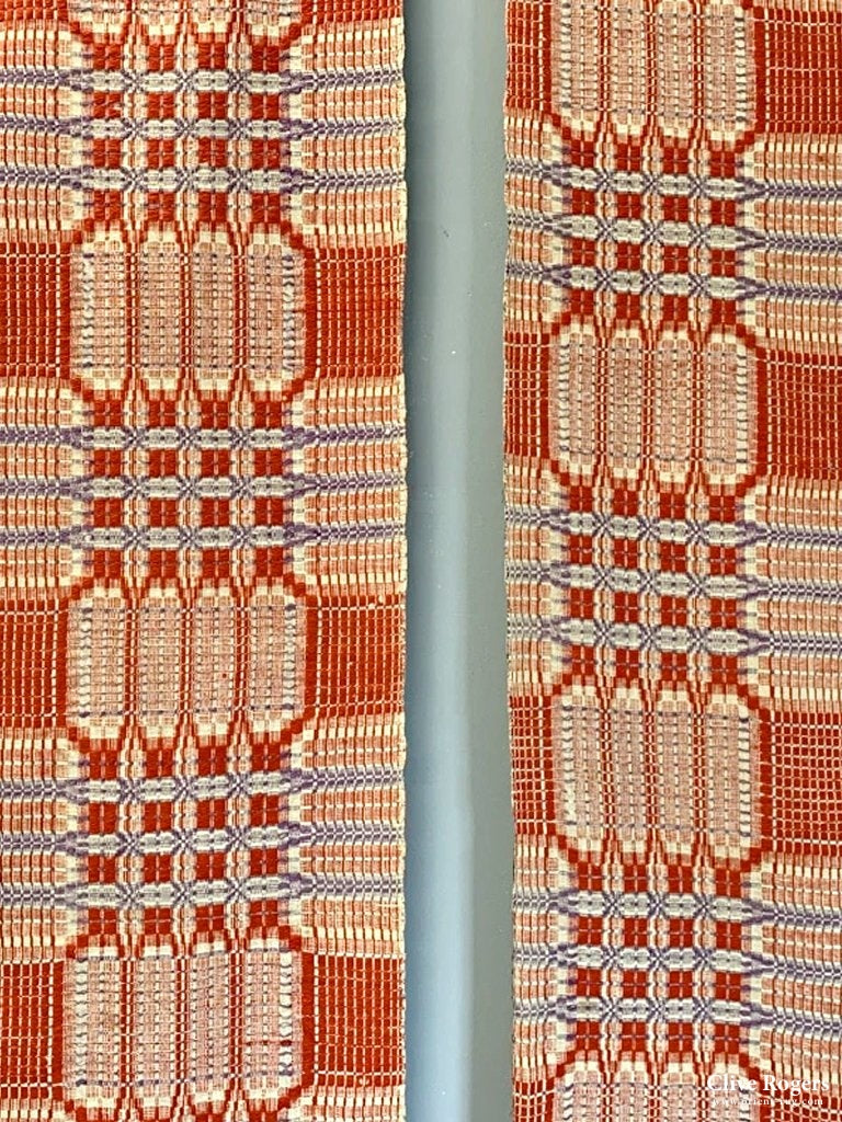 American Pair Of Coverlets (215 X 91Cm) Coverlet