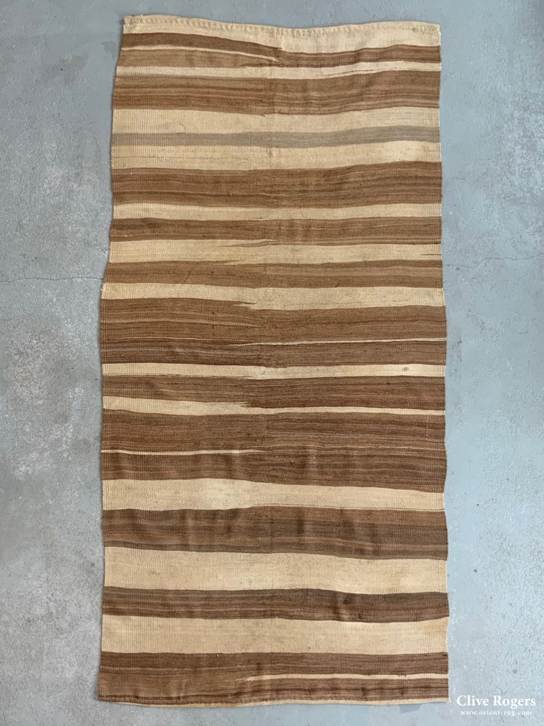 Anatolian Karapinar Flatweave Early 20Th C (268 X 133Cm) Flatweave