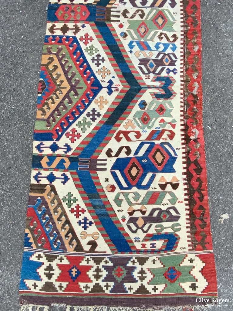 Kilim Fragment (364 X 77Cm) Kilim