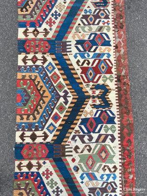 Kilim Fragment (364 X 77Cm) Kilim