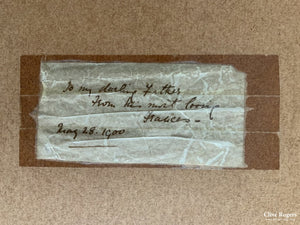 Indian Antique Metalwork Embroidery Of Peacocks (79 X 60Cm) Embroidery