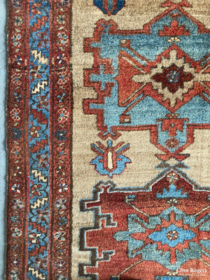 Antique Persian Bakshaish Runner Late 19Th Cent Running