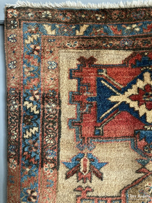 Antique Persian Bakshaish Runner Late 19Th Cent Running