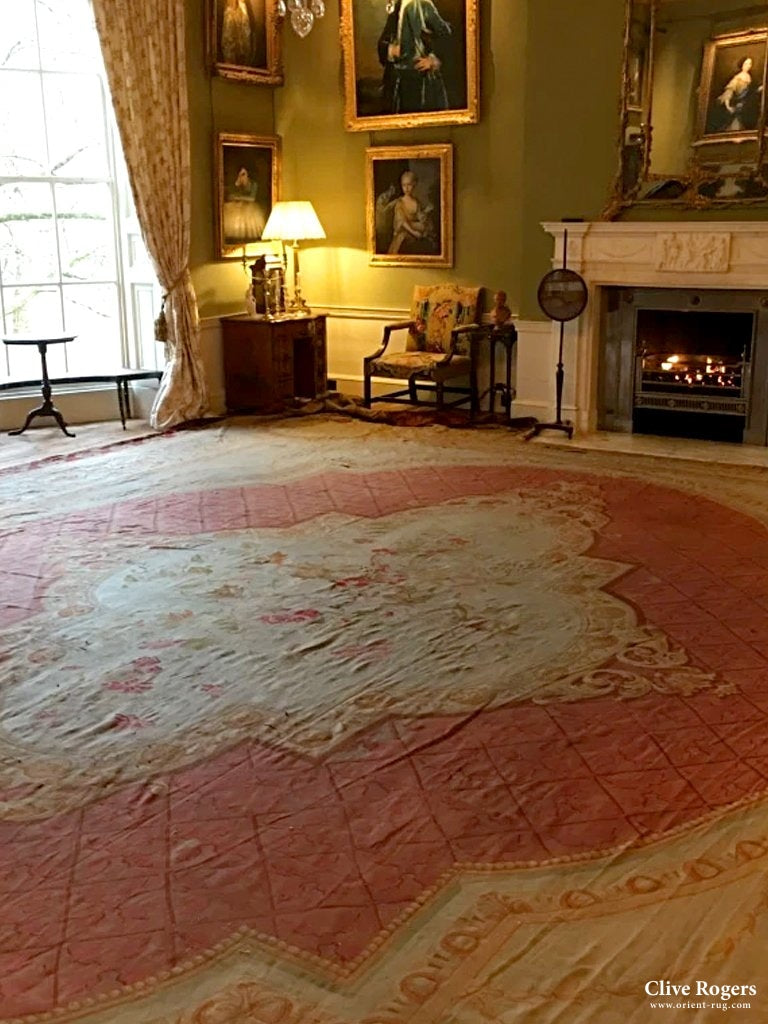 French Aubusson Oversize Tapestry Carpet (826 X 660Cm) Oversize Carpet