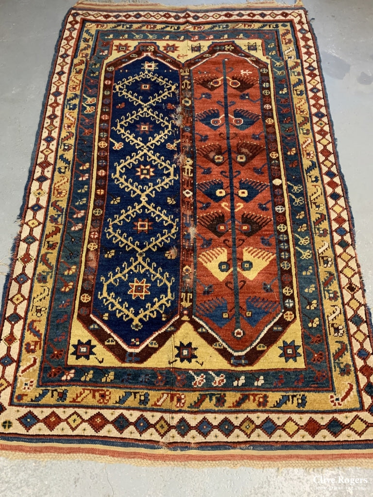 Fakari Rug Antique Turkish Megri / Makri rug (223 x 135cm) - Clive Rogers