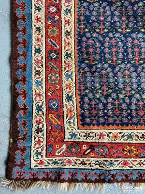 Armenian Antique Long Rug - With Inscription (371 X 142Cm) Rug