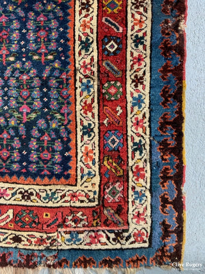 Armenian Antique Long Rug - With Inscription (371 X 142Cm) Rug