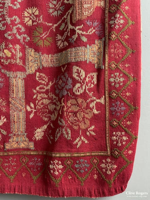 Asia Minor Antique Greek Wool Coverlette (240 X 190Cm) Cover