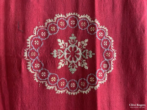 Asia Minor Antique Greek Wool Coverlette (240 X 190Cm) Cover