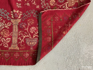 Asia Minor Antique Greek Wool Coverlette (240 X 190Cm) Cover