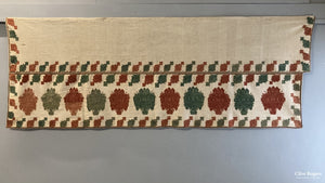 Asytpalaia Dodecanese Embroidered Valance Commissioned Circa 1700 Embroidery