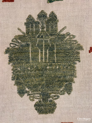 Asytpalaia Antique Dodecanese Embroidered Valance (246 X 92Cm) Embroidery