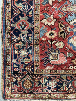 Persian Heriz Carpet Mid 20Th Cent Carpet