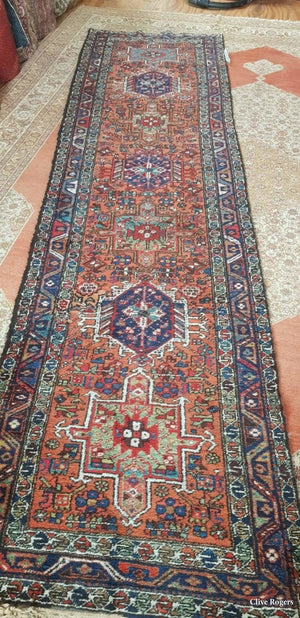 Persian Karajah Runner Mid Cent Runner