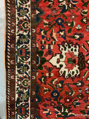 Bactiar Carpet With Medallion Design (294 X 216Cm)