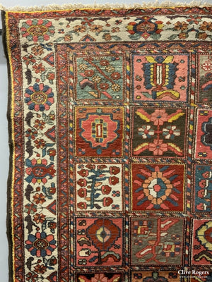 Bactiari Char Mahal Rug ( 203 X 145 Cm) Carpet