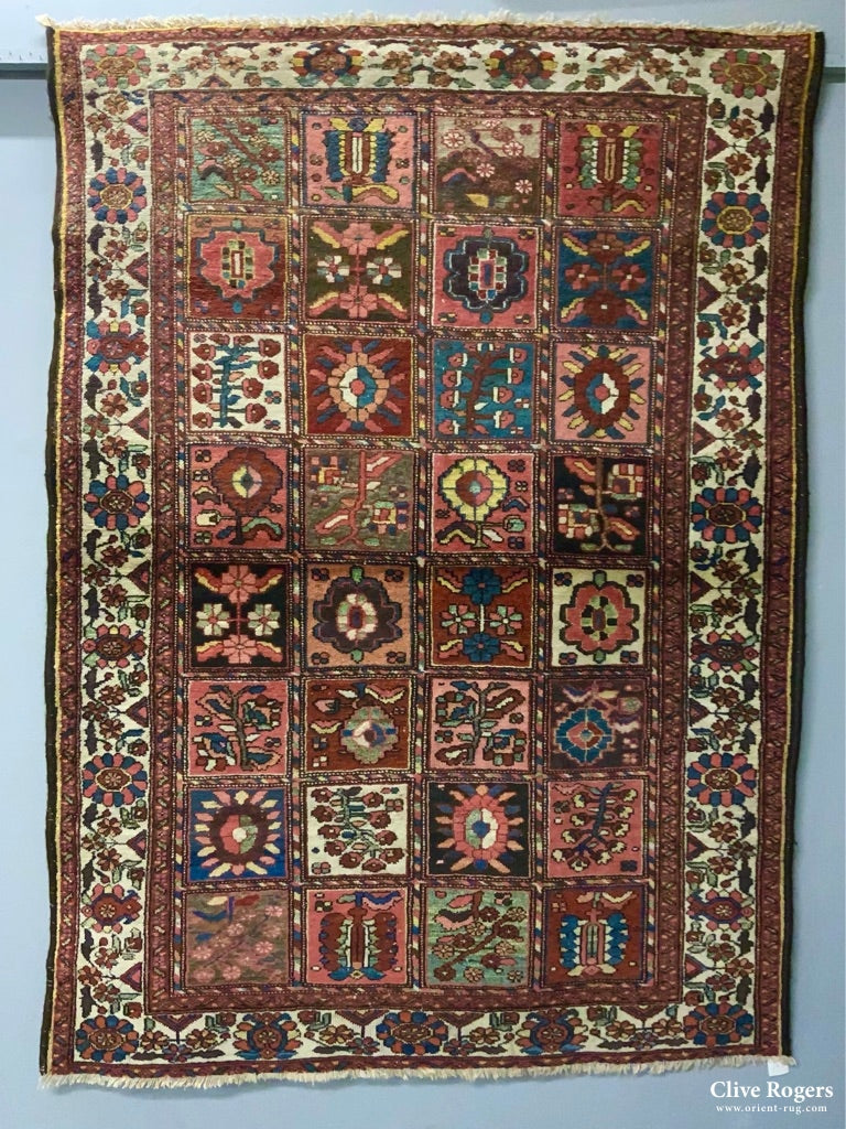 Bactiari Char Mahal Rug ( 203 X 145 Cm) Carpet