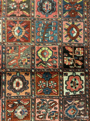 Bactiari Char Mahal Rug ( 203 X 145 Cm) Carpet