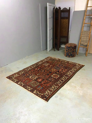 Bactiari Char Mahal Rug ( 203 X 145 Cm) Carpet