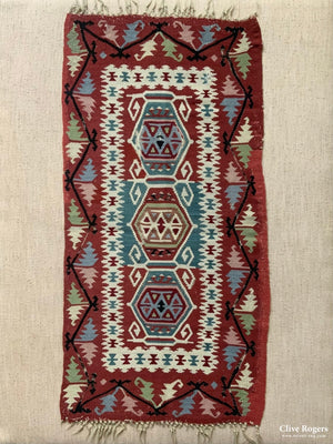 Balkan Small Kilim (88 X 54Cm) *af