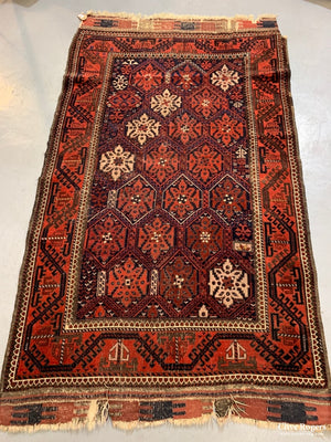 Balouch Antique Rug (183 X 109Cm)