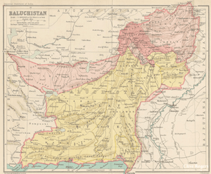 Balouch Brahui Antique Flatweave (310 X 115) Flatweave