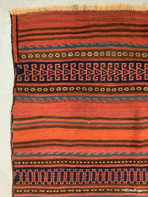Balouch Brahui Antique Flatweave (310 X 115) Flatweave