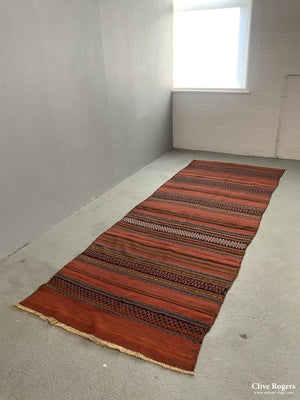 Balouch Brahui Antique Flatweave (310 X 115) Flatweave