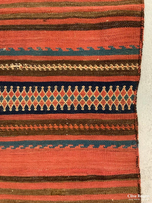 Balouch Brahui Antique Flatweave (310 X 115) Flatweave