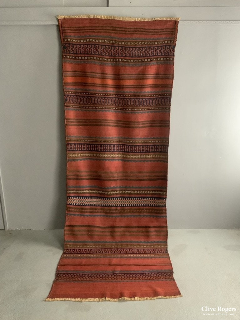 Balouch Brahui Antique Flatweave (310 X 115) Flatweave
