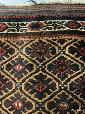 Balouch Rug Of Camel Hair Early 20Th C (218 X 102 Cm)
