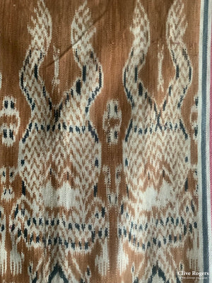Borneo Kalimantan Cotton Warp Ikat (177 X 62Cm)