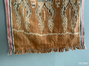 Borneo Kalimantan Cotton Warp Ikat (177 X 62Cm)