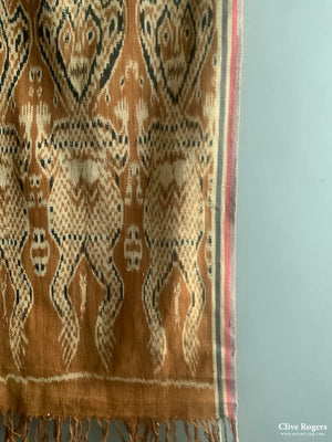 Borneo Kalimantan Cotton Warp Ikat (177 X 62Cm)