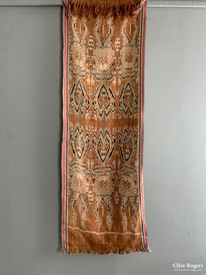 Borneo Kalimantan Cotton Warp Ikat (177 X 62Cm)