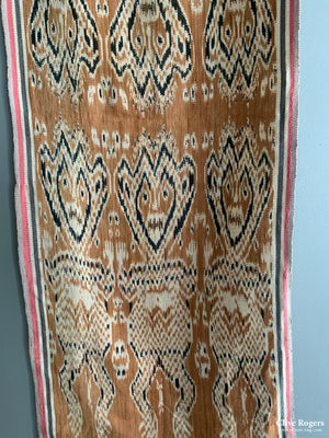 Borneo Kalimantan Cotton Warp Ikat (177 X 62Cm)