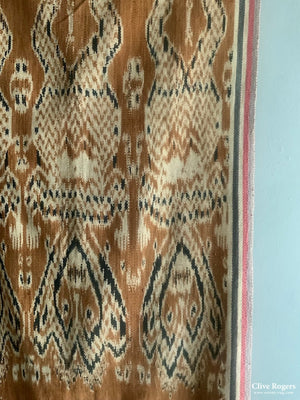 Borneo Kalimantan Cotton Warp Ikat (177 X 62Cm)
