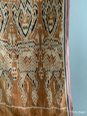 Borneo Kalimantan Cotton Warp Ikat (177 X 62Cm)