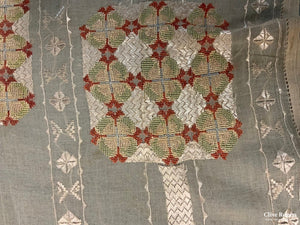 Bulgarian Fine Sik Embroidery (113 X 113Cm) Embroidery