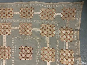 Bulgarian Fine Sik Embroidery (113 X 113Cm) Embroidery