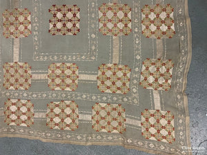 Bulgarian Fine Sik Embroidery (113 X 113Cm) Embroidery